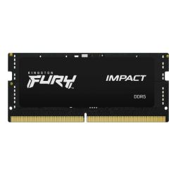 Kingston Fury Impact 16GB, DDR5, 5600MHz (PC5-44800), CL40, 1.1V, Intel XMP 3.0, SODIMM Memory Kingston Fury Impact 16GB, DDR5, 5600MHz (PC5-44800), CL40, 1.1V, Intel XMP 3.0, SODIMM Memory